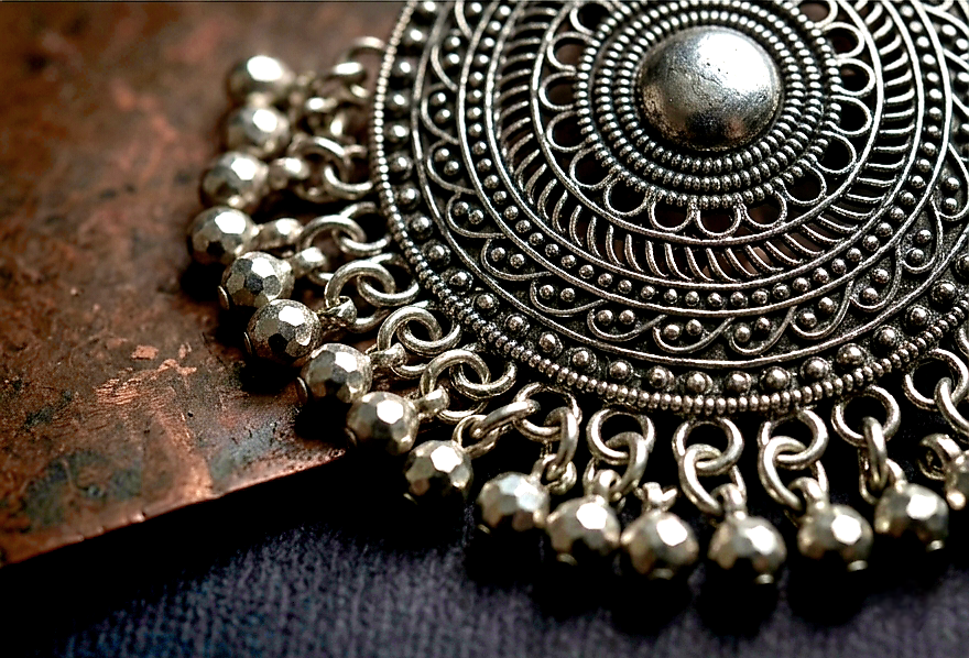 Circular Chandbali Earrings
