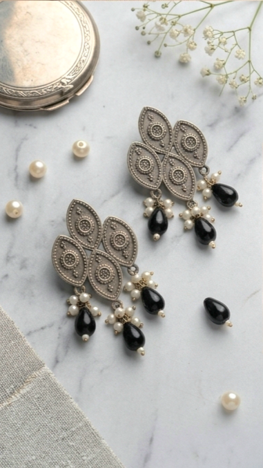 Multi Layer Drop Earrings