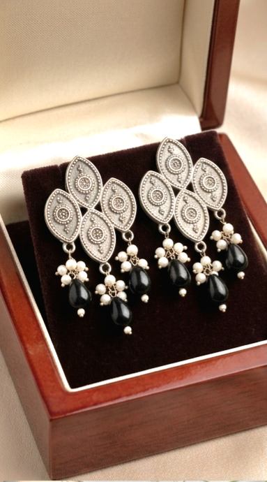 Multi Layer Drop Earrings