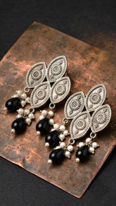 Multi Layer Drop Earrings