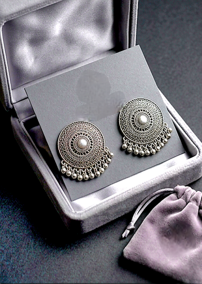 Circular Chandbali Earrings