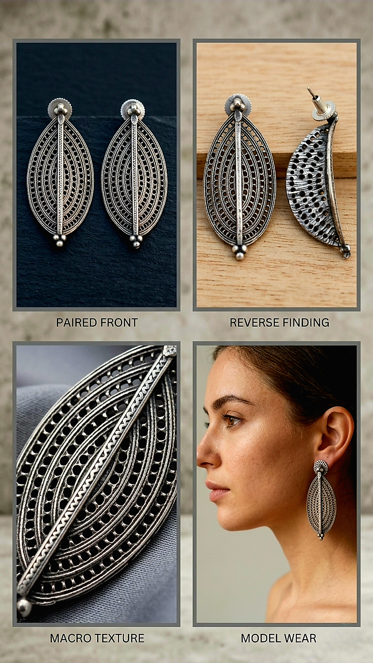 Layered Tribal Earrings